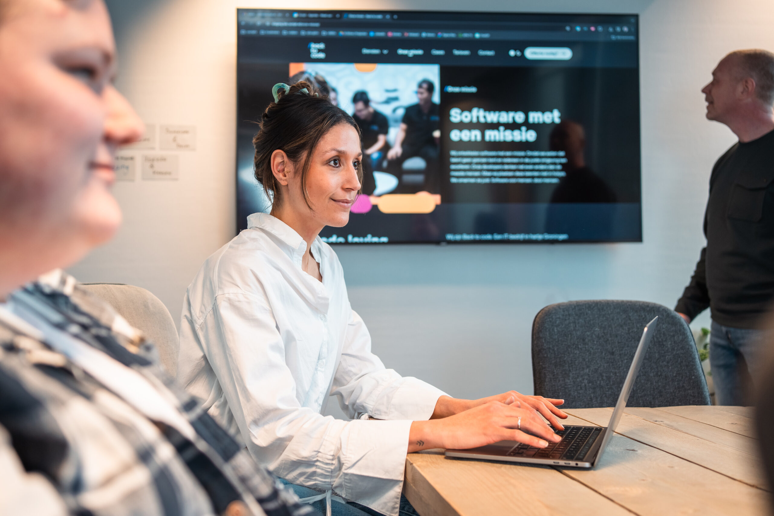 Team Back to code in een meeting