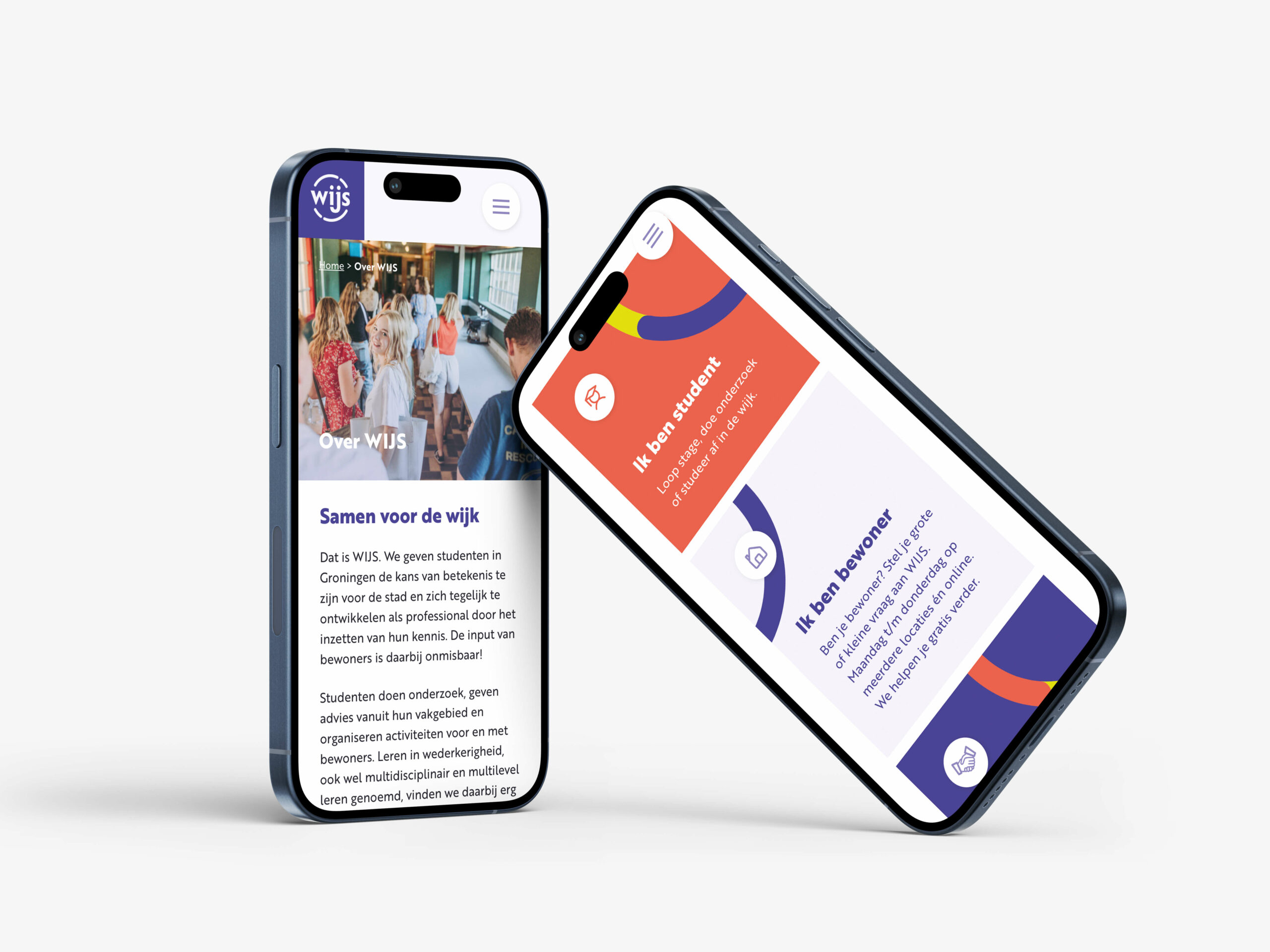 Mobiel website WIJS